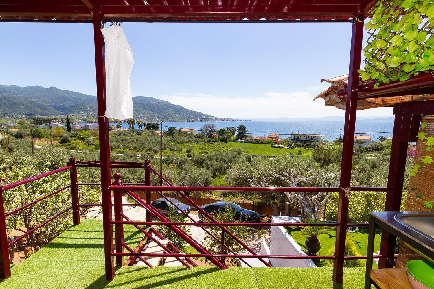 Cozy House With Amazing View! Apartamento Loutra Edipsou  Exterior foto
